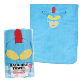 Skater TOH1 Absorbent and Quick Drying Hair Towel, Crayon Shin-chan, Action Mask, Microfiber Fabric