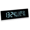 TFA Dostmann 60.2548.01 Multi-Color Digital-Wecker kabellos mit Farbwechsel und Außentemperatur,