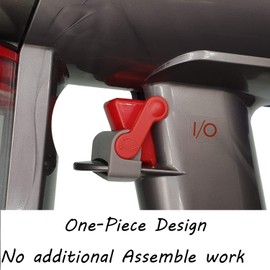 REEYEAR - Abrazadera de control de encendido y apagado para botón de encendido compatible con Dyson Absolute/Motorhead V6 V8 V7 V10 V11 V15 Aspiradora Dyson Gatillo Lock, libera tus dedos de agarre, 1 paquete