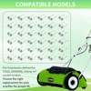 Imqnzdf 36-Pack 29272 Dethatcher Tines – Compatible with Greenworks 27022,