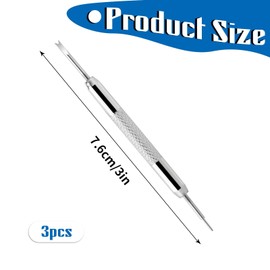XUNKUAENXUAN Watch Spring Bar Tool, 1 Pcs Double Ended Design Watch Strap Link Pin Removal Tool for Watch Band Removal Replacement Adjustment Fitting Repair and Sizing Kit
