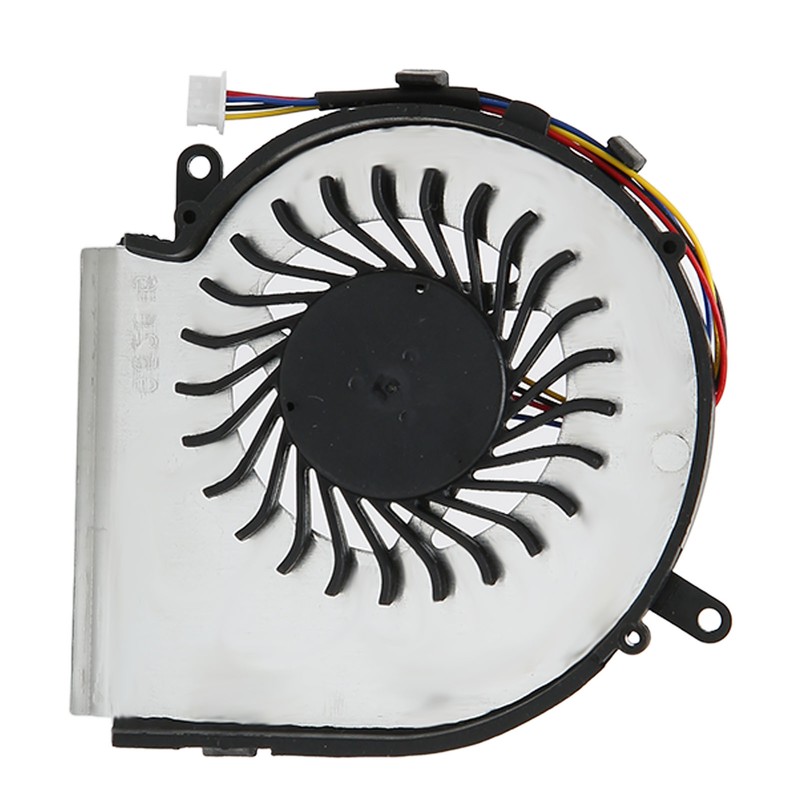 Cooling Fan 4 Pin Aluminum Alloy ABS Easy Replaceable Laptop