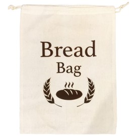 ZEYNA CRAFT Cotton Bread Storage Bag, Bread Bag for Homemade Bread 30X40CM