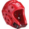 Wacoku WTF Approved Dipped Foam Head Guard - Red, Large