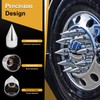 HQALTY 60Pcs Lug Nut Covers 33mm x 4 1/4" Spike