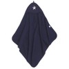 Taftan Star Silver Hooded Towel 75 x 75cm (Dark Blue)