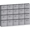 Hillban 20 Pcs Storage Cubes 11 Inch Cube Storage Bins