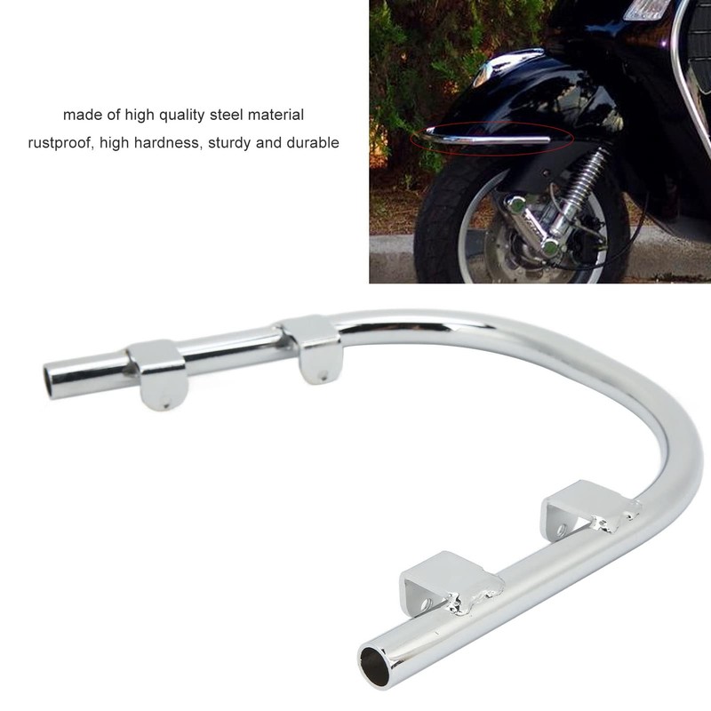 Front Mudguard Crash Bars Replacement for Piaggio GTS250 GTS300 GTV300,