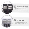 Mobestech 1set Way Fuse Block with Indicator Light Circuit Fuse