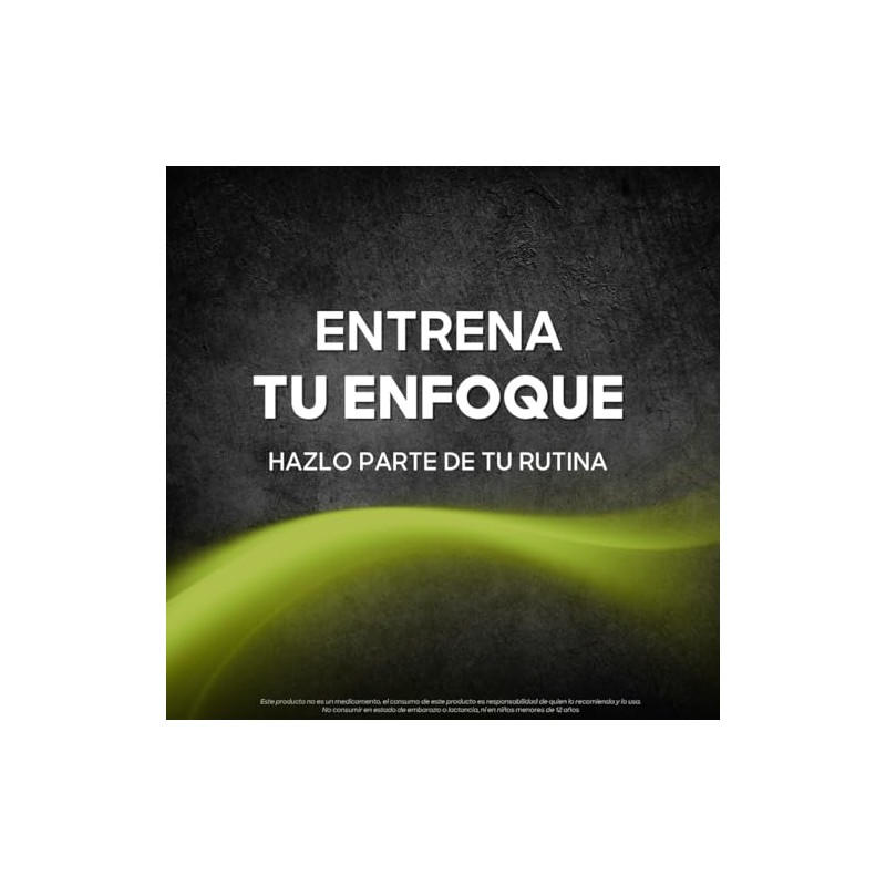 Focus Suplemento Nutricional Claridad y Enfoque | L-Teanina, Bacopa, Rhodiola,