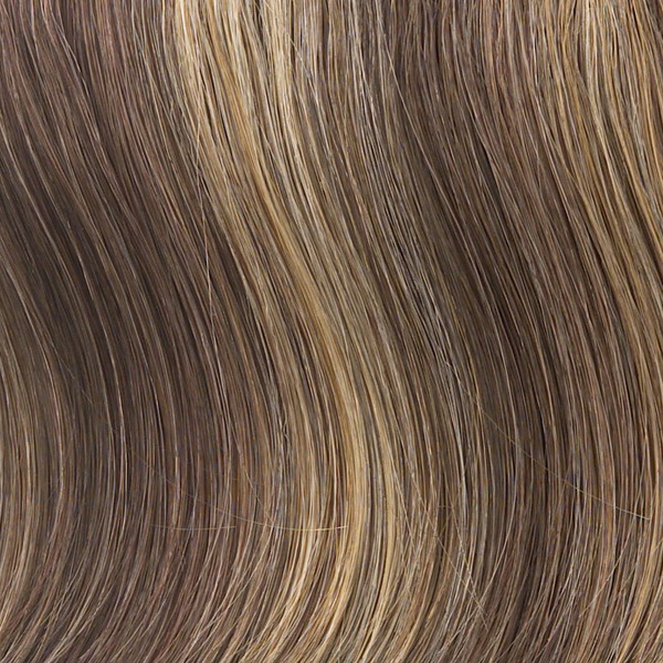 Twist Classic Color Brown Blonde - Toni Brattin Hairpieces Hair Wrap Playful Volume 3.5" Length Around Ponytail Changelite 100% Heat Friendly Synthetic Fun Bun Envoltura de cabello