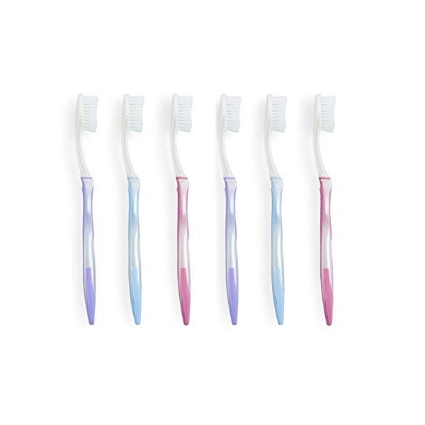 Colgate Battery Powered Wave Sensitive Toothbrush, Compact Head, Ultra Soft - Pack of 6