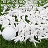 FINGER TEN 1 1/2" Plastic Golf Tees Short Tee 38mm