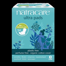 Natracare Organic Ultra Pads Regular 14 Pads