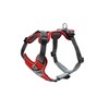 HUNTER Divo Dog Harness, L, 72–100 cm, Red/Grey