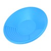 Plastic Blue Gold Pan with Dual Riffles Gold Washing Tool
