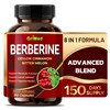 GriMed Berberine Supplement 9,500mg with Ceylon Cinnamon Bitter Melon Supports