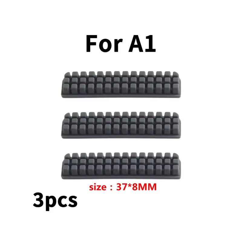 YUYUEMI 3 PCS Lab A1 Silicone Nozzle Brush Accessories,Mini Wiper
