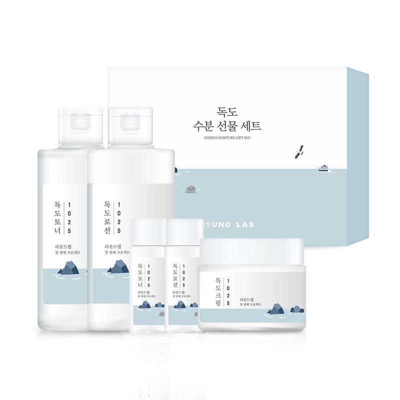 roundlab 라운드랩 1025 독도 수분 선물 기획 3종 세트 (토너