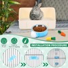 PullCrease 104 Pcs Rabbit Starter Kit Litter Box Bunny Tunnel