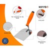 Mivos Masonry Trowel 120 x 128 mm Stainless Steel with