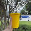 VASO DE PLASTICO REUSABLE (50, AMARILLO)