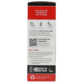 Pin Up End Curl At Home Perm Kit, End Curl Perm Kit for Small Sections of Hair such as Fringe, Ends or Top Layer, Protein Rich for Soft and Shiny Hair, Suitable for All Hair Types, 130ml Pack of 2