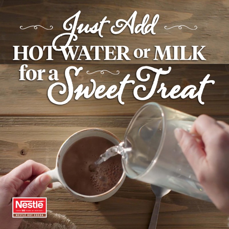 Nestle Hot Chocolate Mix, Whipper Mix, Dark Chocolate Flavor Hot