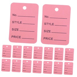 Gatuida 1000pcs Jewelry Price Tags with String Blank Labels for Retail Display Easy Attachment for Clothing Jewelry Pricing Paper Tags for Effortless Organization