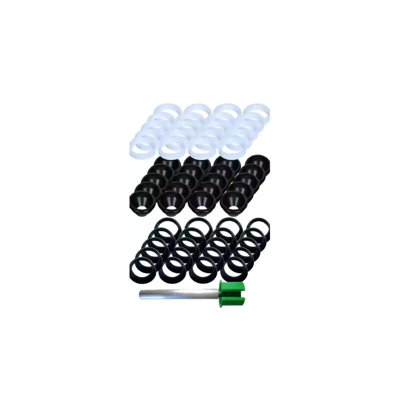 Kit 5 Pzs Barra Magnesio Y Junta 58mm Para Calentador