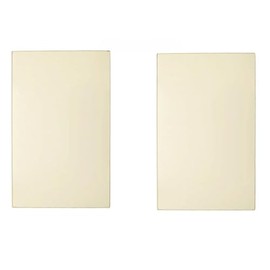 Total Hearth Buck Stove Glass Kit – 2 pcs of 6 1/2" x 9" High-Temperature Ceramic Glass Panels with Die-Cut Gaskets (PA500027-2pc)