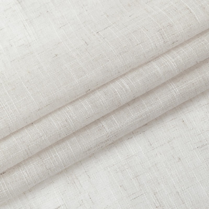 WEST LAKE 72 Inch Natural Pinch Pleated Sheer Curtain Panels
