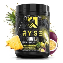 Pre Entreno Ryse Godzilla Pwo 40 Serv Los Sabore Sabor Passion Pineapple                                                                              