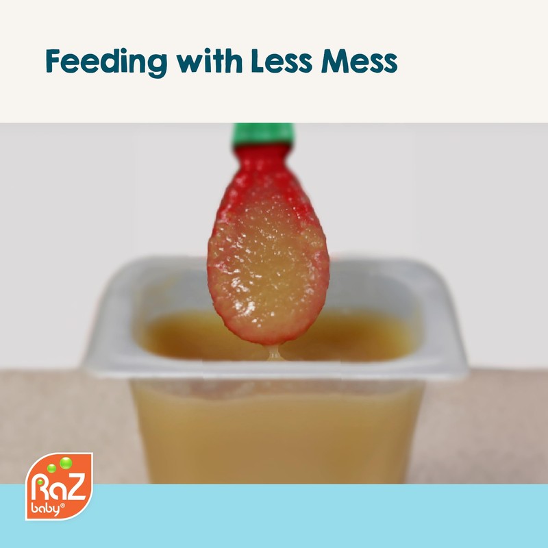 RaZ-Berry Baby Spoon/Baby's First Spoon / 100% Silicone