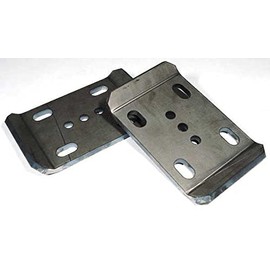 U Bolt Plates (3" Springs) Pair for Ford