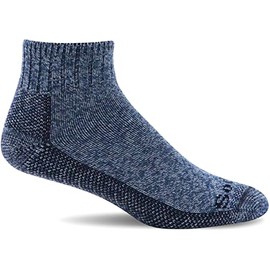 Sockwell Women's Big Easy Mini Relaxed Fit Sock, Denim - S/M