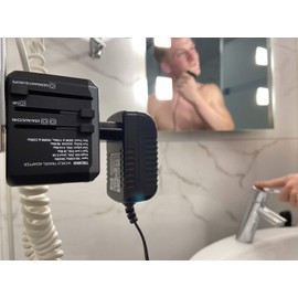 TROIKA Design Workshop Travel Adaptor Set TROIKA World Travel Adapter, black, Modern