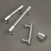 Alzassbg 10 Pack Polished Chrome Cabinet Pulls, 5 Inch(128mm) Hole