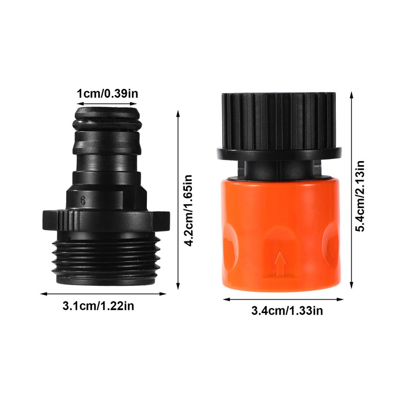 Lyreh Boat Engine Flush Kit, Plastic Jet Boat Motor Ski