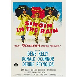 OMG Printing Singin In The Rain Gene Kelly Poster/Print/Picture Satin Photo Paper - A3-297mm x 420mm