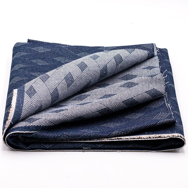 10 oz Deep Blue Denim Fabric – 178cm (70") Width