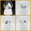 Snow Globe Christmas Music Box | Snowy Mountains with Bridge