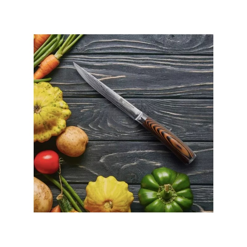 Markey Cuchillo Chef, Damasco De 67.5 Capas Multiusos