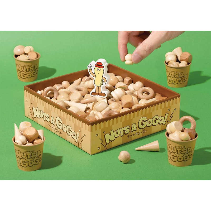 itten Nuts Ago Go (Board Game, Multiplayer Family)