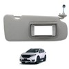 Tiny Force Front Right Passenger Side RH Sun Visor Gray