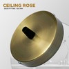 LEDSone Metal Ceiling Rose for Ceiling Hanging Bracket Complete Fitting