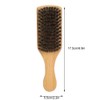 Men's Beard Brush, Double Sided Beard Brush Facial Hair Brush