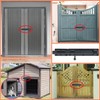 SAYAYO Door Bolt Bolt with Padlock Stainless Steel Bolt Lock