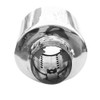 Rumplex Exhaust Trim Oval Stainless Steel Sports Exhaust Tailpipe End