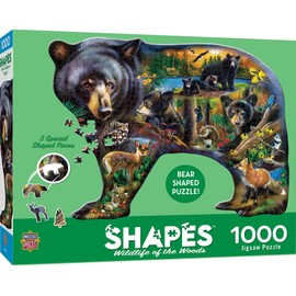 MasterPieces 1000 Piece Jigsaw Puzzle for Adults, Family, Or Youth - Wildlife of The Woods - 26.66"x 20.82"